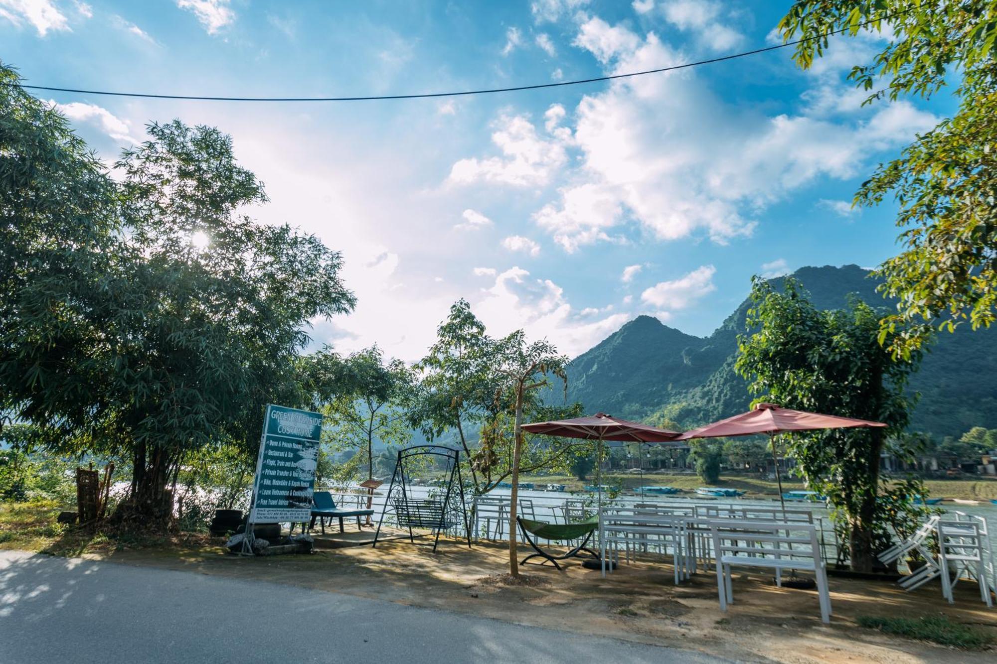 Green Riverside Cosy Home Phong Nha Esterno foto